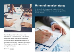 Wir Kümmern Uns Um Die Zukunft - Persönliche Website-Vorlagen