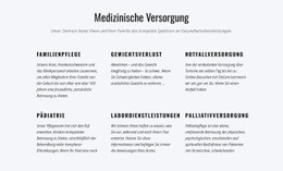 Palliativpflege - Benutzerfreundliche Zielseite