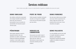 Disposition Du Site Web Pour Soins Palliatifs