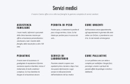 Cure Palliative - Progettazione Di Modelli Di Siti Web