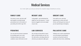 Palliative Care One Page Template