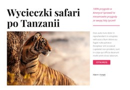 Wycieczki Safari Po Tanzanii - Builder HTML