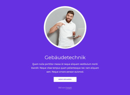 Gebäudetechnik Business-Website