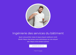 Ingénierie Des Services Du Bâtiment : Modèle De Site Web Simple