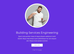 HTML Site For Building Services Engineering