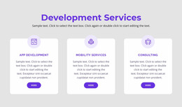 Our Development Services - Webpage Editor Free