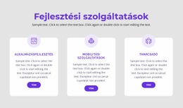 Fejlesztési Szolgáltatásaink