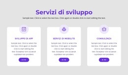 Generatore Di Siti Web Pronto All'Uso Per I Nostri Servizi Di Sviluppo