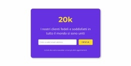 Modulo Di Contatto Nella Casella - HTML Template Generator