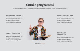 Corsi E Programmi - Design Del Sito Web Definitivo