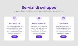 I Nostri Servizi Di Sviluppo - Fantastico Mockup Del Sito Web