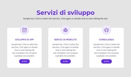I Nostri Servizi Di Sviluppo - Download Del Modello HTML