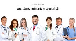 Assistenza Primaria E Specialisti - Modello HTML5 Definitivo