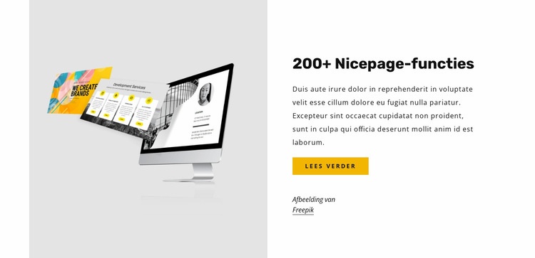 200+ leuke pagina-functies Bestemmingspagina