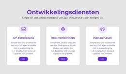 Onze Ontwikkelingsdiensten - Aanpasbare Professionele Joomla-Sjabloon