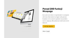 Ponad 200 Funkcji Nicepage - Online HTML Page Builder