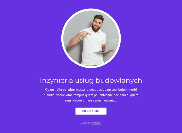 Inżynieria usług budowlanych Motyw WordPress