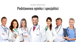 Podstawowa Opieka I Specjaliści - Darmowy Szablon