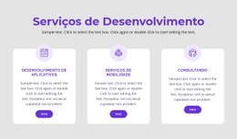 Nossos Serviços De Desenvolvimento