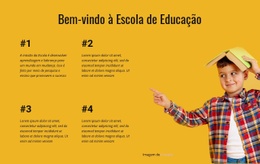 Design De Site Premium Para Aprendizagem Experiencial