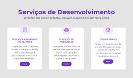 Nossos Serviços De Desenvolvimento Design Do Site