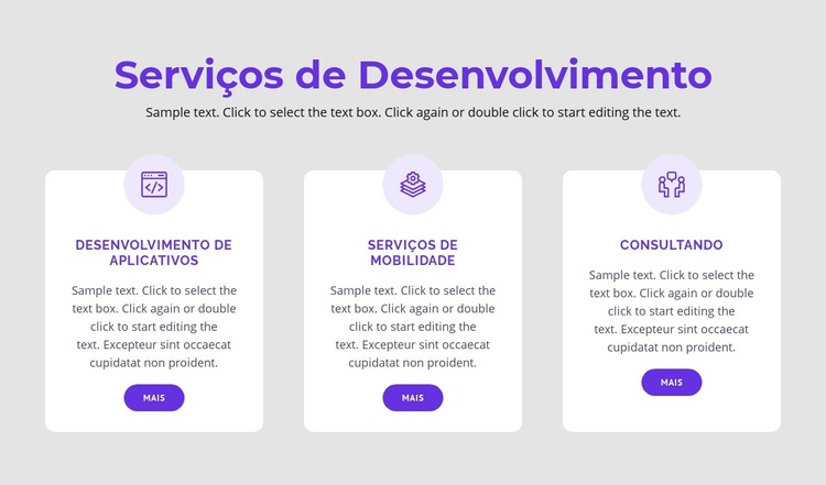 Nossos serviços de desenvolvimento Tema WordPress