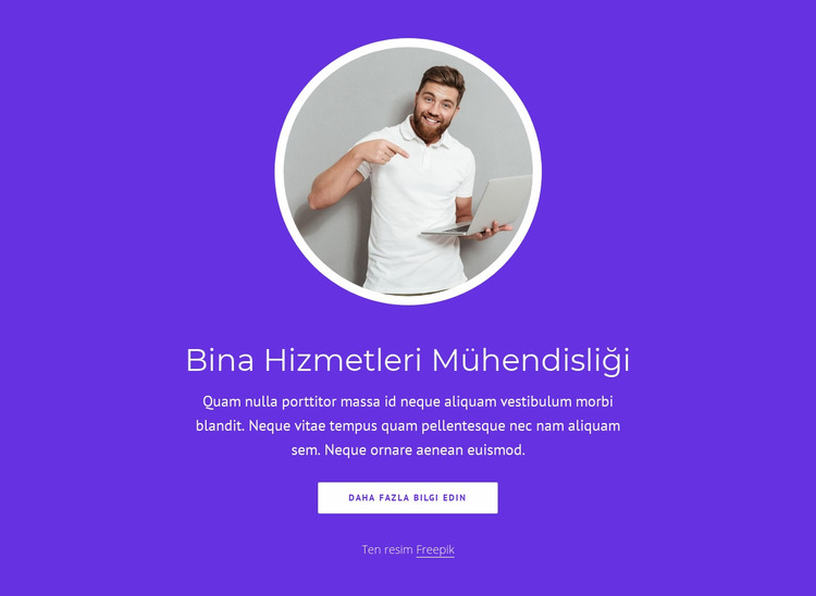 Bina hizmetleri mühendisliği Joomla Şablonu