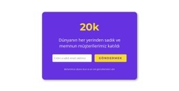 Kutudaki Iletişim Formu Için Ücretsiz CSS