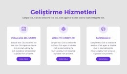 Geliştirme Hizmetlerimiz