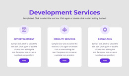 Our Development Services Website Design
