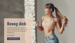 Beweg Dich – Bestes Joomla-Template