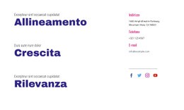 Allineamento, Crescita, Rilevanza - Progettazione Di Siti Web Personalizzati