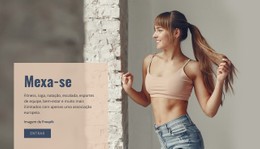 Mexa-Se Modelo De Site CSS Gratuito