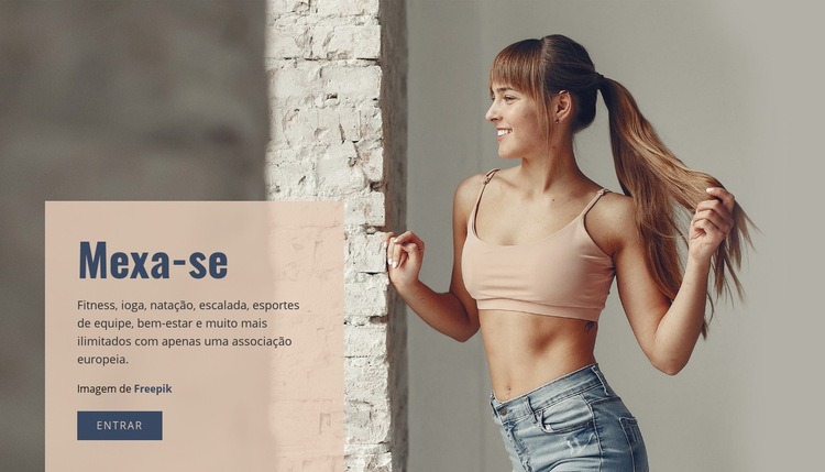 Mexa-se Modelo HTML5