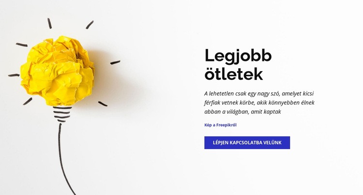 A legjobb üzleti ötletek CSS sablon