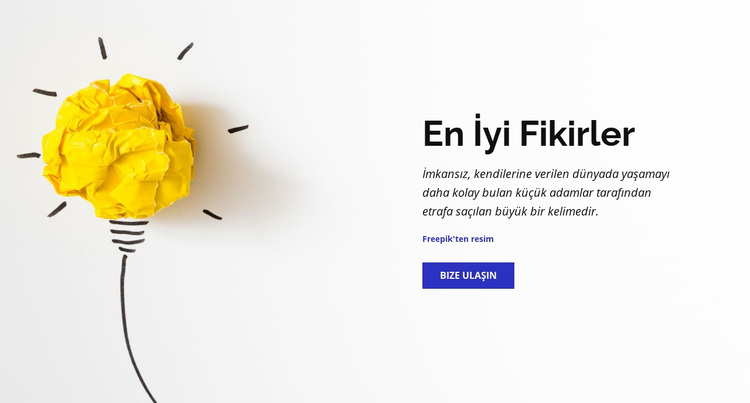 En iyi iş fikirleri WordPress Teması