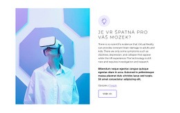 Virtuální Realita Má Skutečné Problémy – Šablona Premium Elements