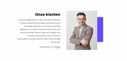 Onze Geweldige Klanten - Design HTML Page Online