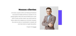 Design HTML Para Nossos Clientes Incríveis