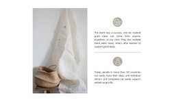 Handmade Bags - Simple Webpage Design