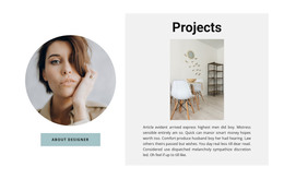 Best Designer Projects - Simple WordPress Theme