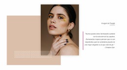 Maquillaje Con Purpurina - Creador De Sitios Web Sencillo