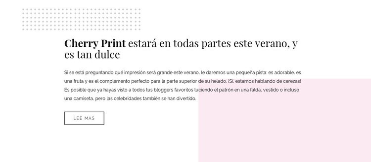 Texto con formas Plantillas de creación de sitios web