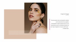 Maquillaje Con Purpurina - Diseño De Sitios Web