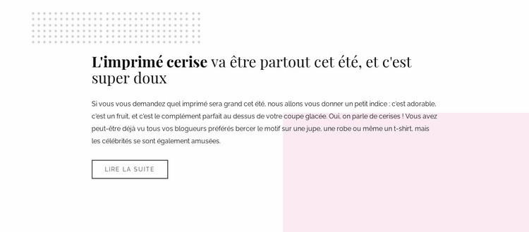 Texte avec des formes Modèle HTML5