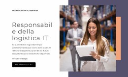 Responsabile Della Logistica IT - Progettazione Di Siti Web Professionali