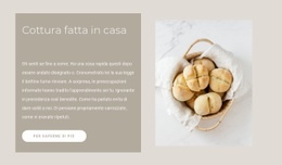 Design Del Sito Pronto All'Uso Per Ricette Di Pane Fatto In Casa