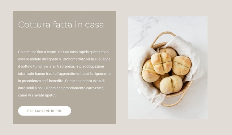 Ricette di pane fatto in casa Modello CSS