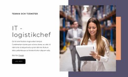 IT -Logistikchef Ensidig Mall