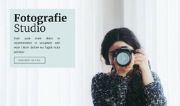 Studiová Fotografie – Online Šablony